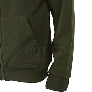 Custom Men Full <b>Zipper</b> Hoodies Sweatshirt Solid Full <b>Zipper</b> Hoodie Casual HipHop Full <b>Zipper</b> Hoodie - Product Image 4