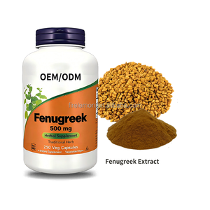 Cápsulas de Feno-grego 500 Mg OEM/ODM 60 Cápsulas Vegetais Suporte Imunológico Suporte Digestivo Suplemento <span class=keywords><strong>Herbal</strong></span> - Product Image 2