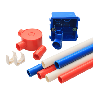 High Pressure Durable Pvc Electrical Wire Protection Tubing Round Flexible U-pvc Smooth Glue <b>Socket</b> For Industrial Use - Product Image 1