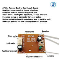 Module de circuit imprimé télécommandé 4 canaux pour jouet tank, carte mère PCBA, développement de cartes électroniques et fabrication de PCB