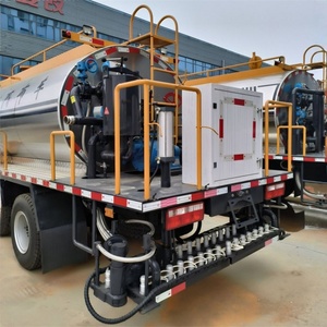 Camión Distribuidor de Asfalto de 6000L/8000L, Camión de Mantenimiento de Carreteras, Camión Pulverizador de Betún, Precio de Fábrica - Product Image 4