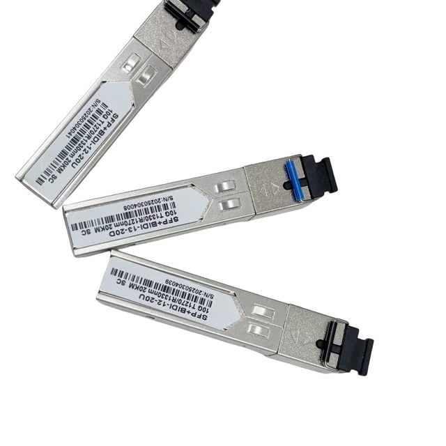 Fiber Optical Transceiver 1.25G 1G 10G BIDI SFP TX 1310nm /RX 1550nm 3KM 10KM 20km SC DDM WDM Optical Module Single Fiber SM SFP