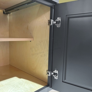 Gabinetes de cocina modulares de gran venta, armario de cocina de estilo agitador de cierre suave estándar para proyectos multifamiliares locales americanos - Product Image 6