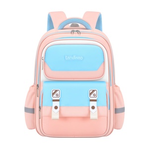 New Fashion Color School <strong>Bag</strong> 1-6 Grade Load Relief ridge Large Capacity High Appearance Level Student Backpack - Product Image 6