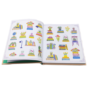Livre d'autocollants réutilisables pour enfants, couverture rigide, couleur bon marché, personnalisé par un imprimanteur <span class=keywords><strong>chinois</strong></span> professionnel, fabriqué avec du papier d'art pour enfants - Product Image 6