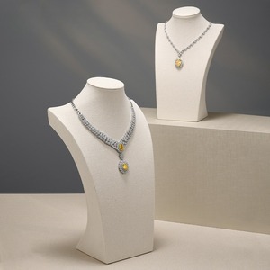 ขาตั้งโชว์สร้อยคอ แบบจำลองคอ แบบจำลองสร้อยคอ ขาตั้งโชว์ภาพเหมือนคน ขาตั้งโชว์เครื่องประดับ อุปกรณ์ประกอบฉากโชว์เครื่องประดับ - Product Image 4