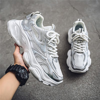 Chaussures de marche sportives pour hommes de haute qualité, respirantes, légères, avec semelle à coussin d'air, design tendance et décontracté, confortables pour l'hiver