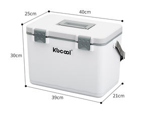 12L Insuline Stockage PU Glacière Basse Température Contrôle Glace Coffre Glacière Avec Plateau Clapboard Bandoulière - Product Image 3