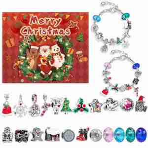 2025 Wholesale DIY Jewelry Kit Beads Charm Bracelet Supplies New Year Fashion Accessories Christmas <b>Blind</b> Boxes - Product Image 6