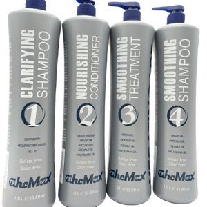 Système de lissage sans formaldéhyde Brazilian Blowout Alternative Keratin Cream pour cheveux bouclés, contrôle des frisottis à domicile - Product Image 5