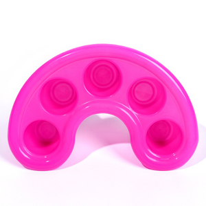 Bol de trempage pour ongles en acrylique à 5 trous, plateau portable pour trempage des doigts, pour le retrait du gel, l'adoucissement des peaux mortes, manucure - Product Image 5