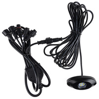 Alta calidad IP68 12V 9W impermeable LED Rock Light montaje en superficie debajo de las luces del coche cortesía LED Luz de cubierta para barco marino