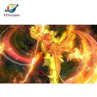 New Arrival 8 Player Shooting Machine Fishing Game Cabinet BIRDS PARADISE 5 USA Fish Game Board Iron English Software