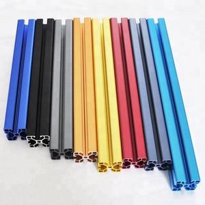 โปรไฟล์อะลูมิเนียมสี  แบบรีดขึ้นรูป  ขนาดสั่งทำพิเศษ  รางโครงสำหรับตู้โชว์  ป้องกันหน้าต่าง - Product Image 2