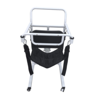 Lève-personne hydraulique pour patients, dispositif de levage portable pour personnes handicapées, pour un transfert sécurisé des personnes âgées du lit au fauteuil roulant, à la toilette