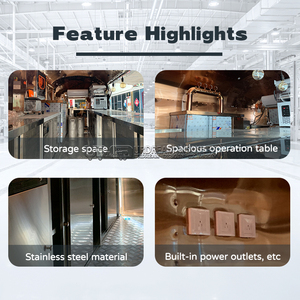 Buy Small Concession Mobile Bar <strong>Food</strong> Kiosk Catering Ice Cream Fully Equipped Coffee <strong>Cart</strong> <strong>Food</strong> Truck Trailer for Sale - Product Image 5