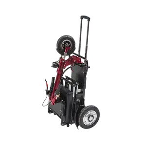 2020 New Product Fashion Handicapped Folding Electric Box Mobility Scooter for Adult Elderly Disabled