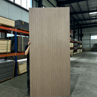 Panneau mural en placage de bois pour la décoration intérieure, panneau en WPC à base de cristal de carbone, panneau mural en bois de bambou au charbon de bois, imperméable et facile à installer