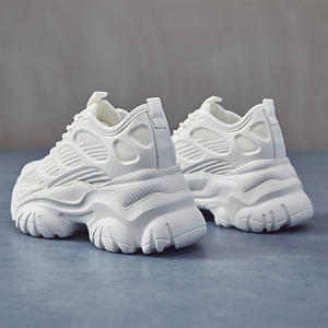 2024 proveedores personalizados, zapatillas gruesas y cómodas de punto para mujer, zapatillas informales para caminar y correr para verano e invierno - Product Image 4