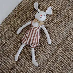 Đan mạch Bunny búp bê vải mô phỏng nhẹ nhàng thú nhồi bông đồ chơi cho trẻ em món quà sinh nhật cho trẻ sơ sinh 0-3 năm