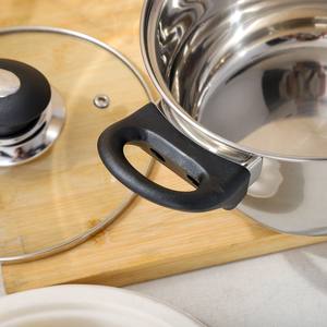 Juego de <span class=keywords><strong>Ollas</strong></span> y Sartenes de Acero Inoxidable <span class=keywords><strong>KAISA</strong></span> <span class=keywords><strong>VILLA</strong></span> KV-1008, Antiadherentes, Juego de Utensilios de Cocina, <span class=keywords><strong>Ollas</strong></span> para Sopa y Caldo, 12 Piezas - Product Image 5