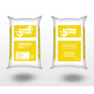 Sac tissé en PP 25 kg pour engrais organique, usage agricole, haute capacité de charge, qualité supérieure, fabricant vietnamien - Product Image 1
