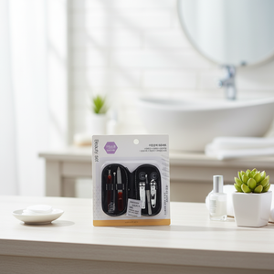 Professional Portable Manicure Pedicure Set K Beauty Supply's Synthetic Leather <b>Nail</b> Care Tool <b>Kit</b> Clippers File South Korea - Product Image 3