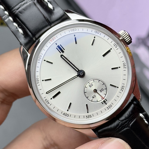 Reloj de Pulsera de Cuero de Acero Inoxidable Mecánico Automático con Cronógrafo Exclusivo, Reloj de Negocios Formal para Hombre, Clásico Automático - Product Image 1