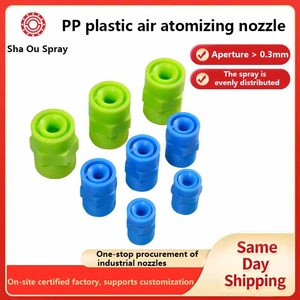 PP Plastic Ontwasemingssproeier Groothoek sproeier met massieve kegel Anti-verstoppingsspray voor ontzwaveling, stofverwijdering en bevochtiging - Product Image 3