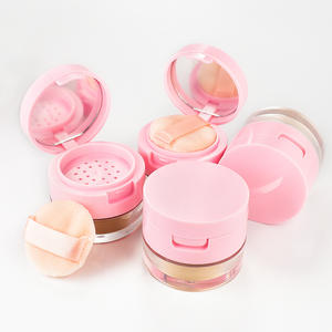 <span class=keywords><strong>Maquillaje</strong></span> cuadrado a prueba de agua OEM con control de aceite, translúcido, apto para mí, resistente al agua, brillo vegano, <span class=keywords><strong>polvo</strong></span> de ajuste rosa sin Talco - Product Image 4