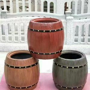 Moule de jardin en plastique en pot de béton en bois Xexture à vendre modèle moyen - Product Image 1