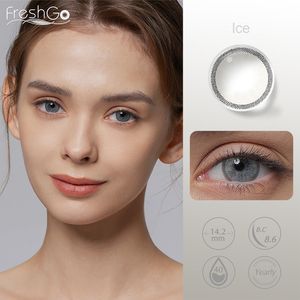 Gran <span class=keywords><strong>Oferta</strong></span> Lentes de Contacto Freshgo 40% Hidratantes Anuales al por Mayor Lentes de Contacto de Color Cosméticas Suaves Naturales para Ojos - Product Image 5
