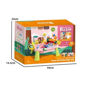 Grandes poupées de pêche électriques pour enfants, jouets aquatiques pour le bain avec musique et lumière, jeu interactif parent-enfant, canard de <span class=keywords><strong>piscine</strong></span> en plastique, cuisine pour enfants - Product Image 3