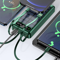 10000mAh Banco de energía solar portátil Carga rápida Cargador de teléfono móvil al aire libre
