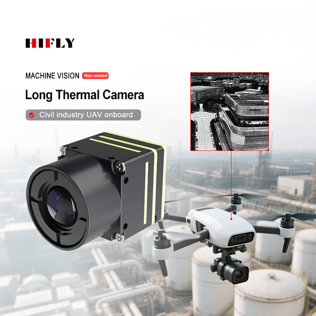 HIFLY 640x512 Mini Night Vision LWIR Infrared Thermal Camera Module for Industrial Inspection