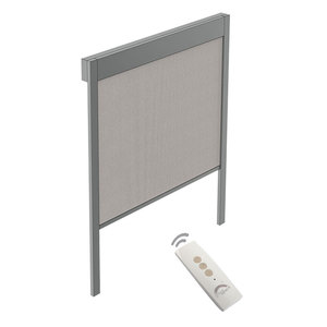 Cửa Gara 8X7 9X8 Màn Hình Thu Gọn 16X7 Feet Cửa Đơn 1 Ô Tô Và Đôi 2 Ô Tô Màn Hình Gara Bằng Sợi Thủy Tinh - Product Image 5