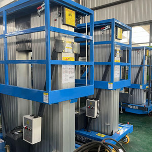 स ने 4 मीटर 6 मीटर 8 मीटर 10 मीटर वाहन घुड़सवार लिफ्ट लिफ्ट हाइड्रोलिक कॉलम एल्यूमीनियम मिश्र धातु इलेक्ट्रिक एक/दो आदमी मंच - Product Image 6