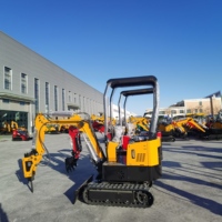 Pengiriman Gratis China 1 Ton Excavator Mini Crawler Impor 2 Ton Harga Excavator Mini