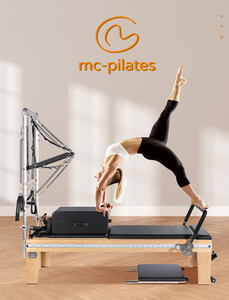 Alta calidad Pilates Studio Reformer Full Track Fitness Pilates Core Bed con media Torre Pilates Reformer Machine para <span class=keywords><strong>YOGAStudio</strong></span> - Product Image 5