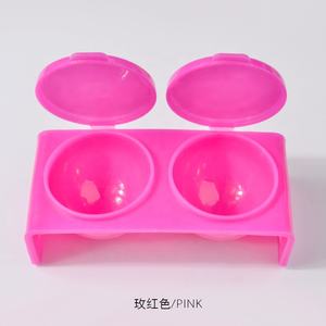 Bolígrafos de plástico rosa blanca con doble agujero, taza 2023, herramientas de pluma de lavado para arte de uñas, suministros de moda para uñas para profesionales - Product Image 3