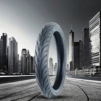 ZIJING 275/17 Ban Tubeless Motor/Skuter Karet Casing Baru Garansi 30000km Universal Depan/Belakang Penggantian & Perbaikan