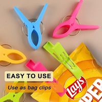 Pinces à linge robustes et durables en plastique, résistantes au vent et écologiques, pour sécher les couettes, les couvertures, les serviettes, dans le salon