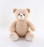 Ours en peluche rose personnalisé, super doux, rembourré en coton PP, couverture réconfortante personnalisée, certifié EN 71, cadeau pour enfants et amoureux