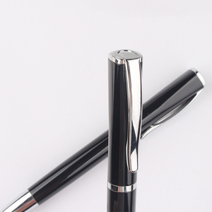 Stylo Gel Métallique Personnalisé avec Logo Gravé et Imprimé, en Acier Inoxydable Classique, pour Fournitures de Bureau – Vente en Gros - Product Image 3