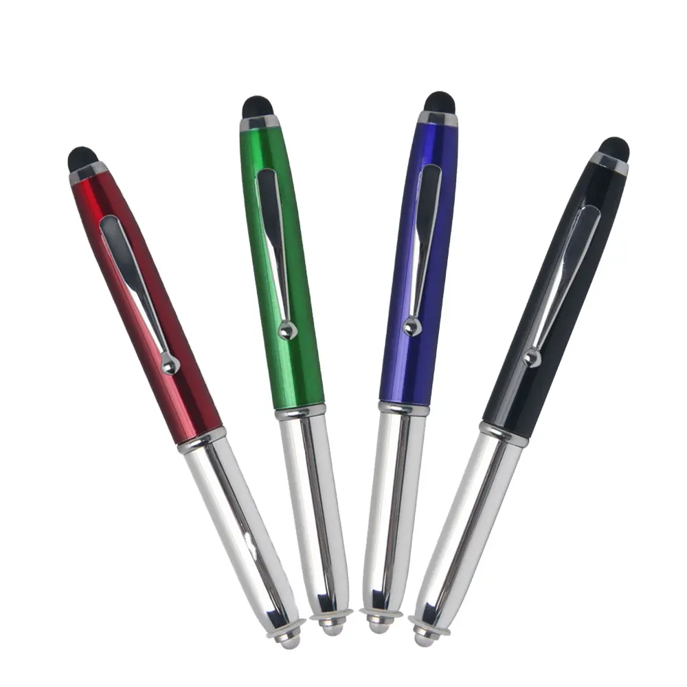 Laser Inspection Touch Flash up Pen Ball Refill Ballpoint Logo Pen Promotion Gifts Pen