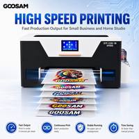 Impresora Textil DTF A3 XP600 L1800 de 30 cm, Máquina de Impresión Directa a Película de Escritorio con Secador Agitador para Camisetas, Ropa y Telas