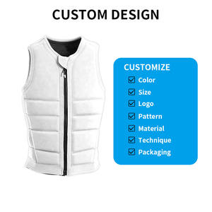 سترة اكيبوارد تأثير صديقة للبيئة Salvavidas المياه السباحة الكبار Neoprene أعقاب PFD PVC EPE رغوة سترة الصعود - Product Image 3