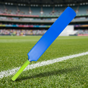 Batte de cricket de couleur bleue très demandée Utilisation de guichet en plastique de bonne qualité pour équipement de sport de batte de cricket Taille et logo personnalisés - Product Image 2