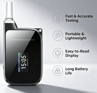 Sensor de Celda de Combustible Airsense H3 Mini, Venta al por Mayor de Fábrica, Sensor Electroquímico de Precisión, Pantalla LCD Digital de Litio, Alcoholímetro