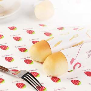 Feuilles de papier alimentaire de qualité supérieure, double face enduite de cire, résistantes à la graisse, écologiques et recyclables pour l'emballage des burgers - Product Image 1